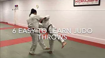 6 Easy to learn judo techniques