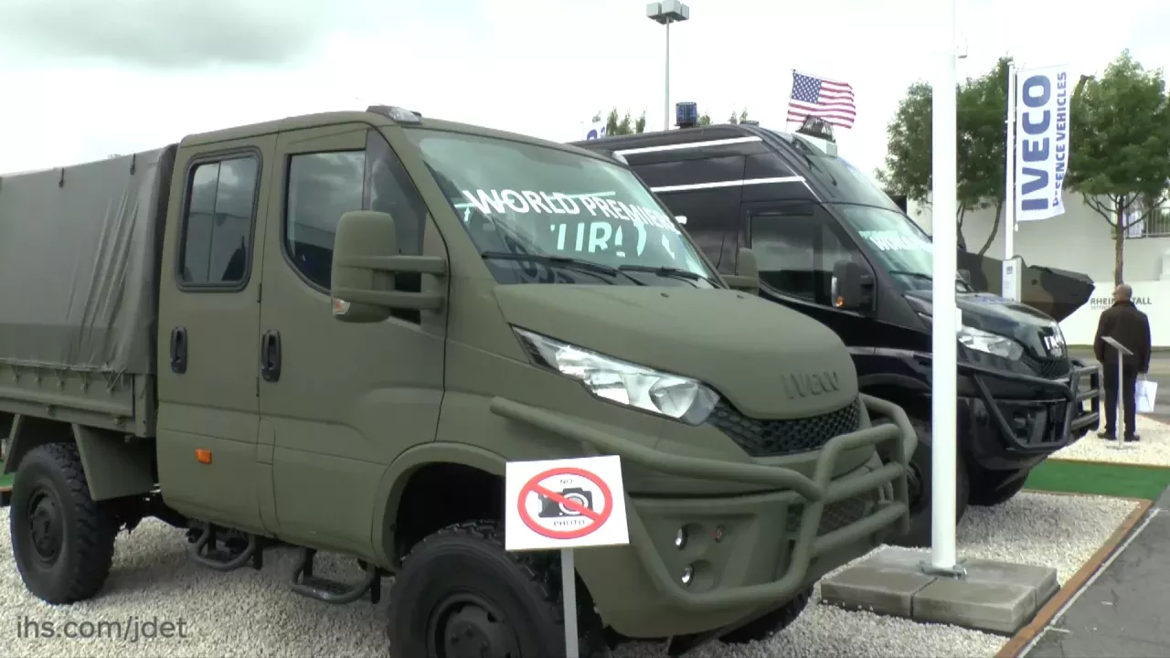 Eurosatory 2016: IHS Jane’s talks about the new Iveco M70.20WM logistics vehicle