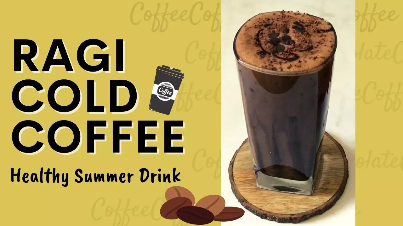 Ragi Cold Coffee Recipe | How to Make Healthy Quick Easy Nachni / रागी Drink for Breakfast | Hindi