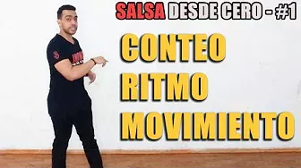 CONTEO, RITMO Y PATRON BASICO DE LA SALSA / TUTORIAL 2021 / JHONA SCIAL DANCE