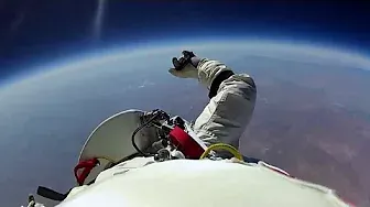 Jumping From Space! - Red Bull Space Dive - BBC