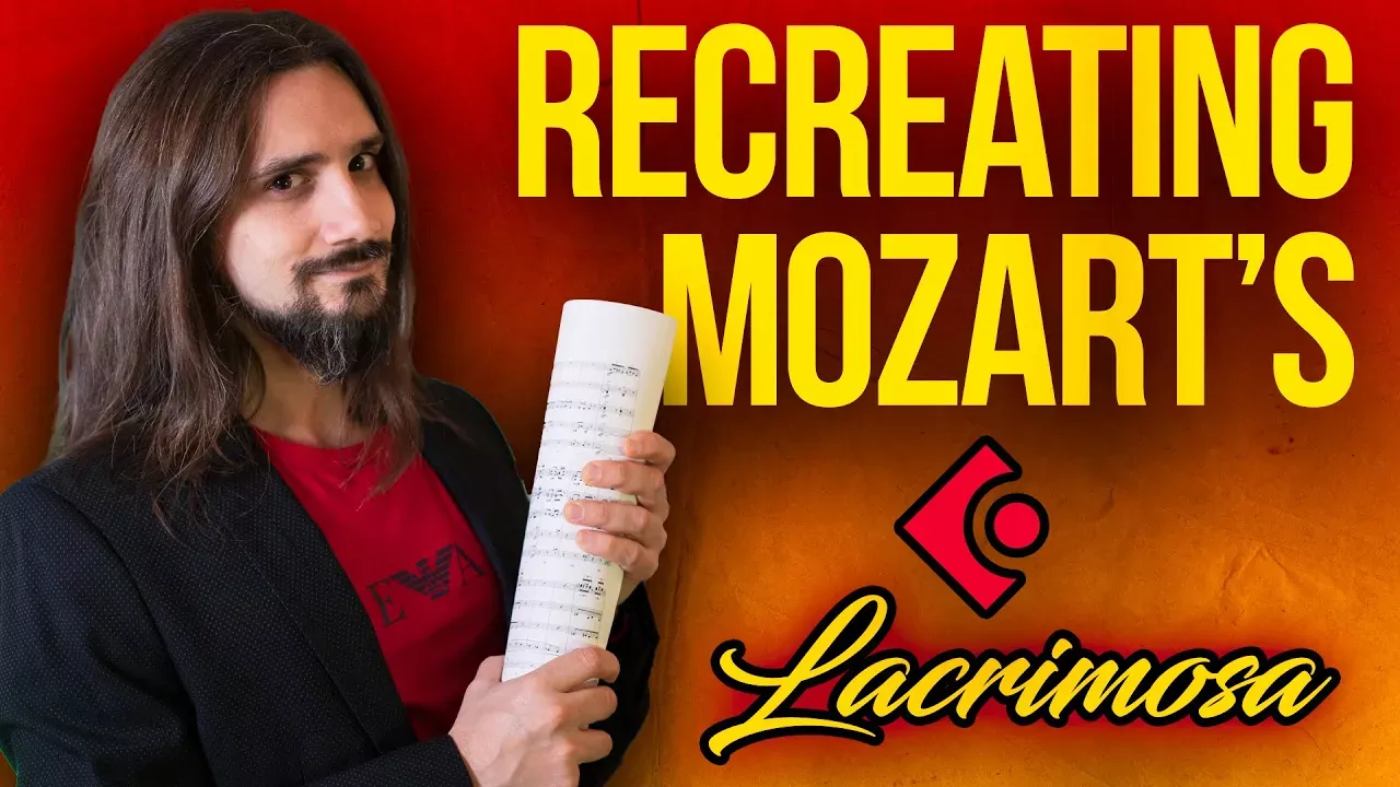 How to Orchestrate Classical music in a DAW- Recreating Mozart's Lacrimosa #mozart #cubase
