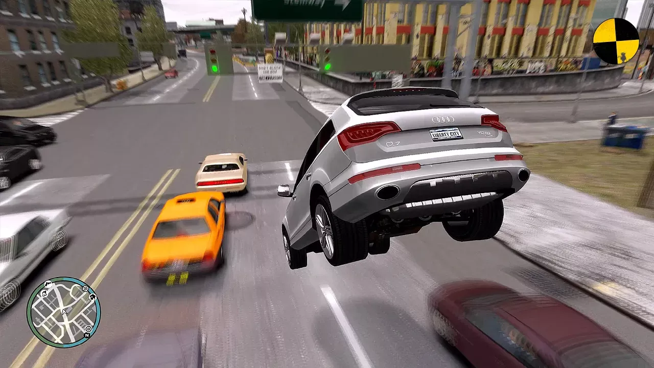 GTA 4 Crash Testing Real Car Mods Ep.69