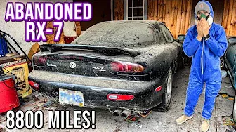 First Wash in 23 Years: Barn Find FD RX-7 With 8800 Original Miles! | Satisfying Restoration