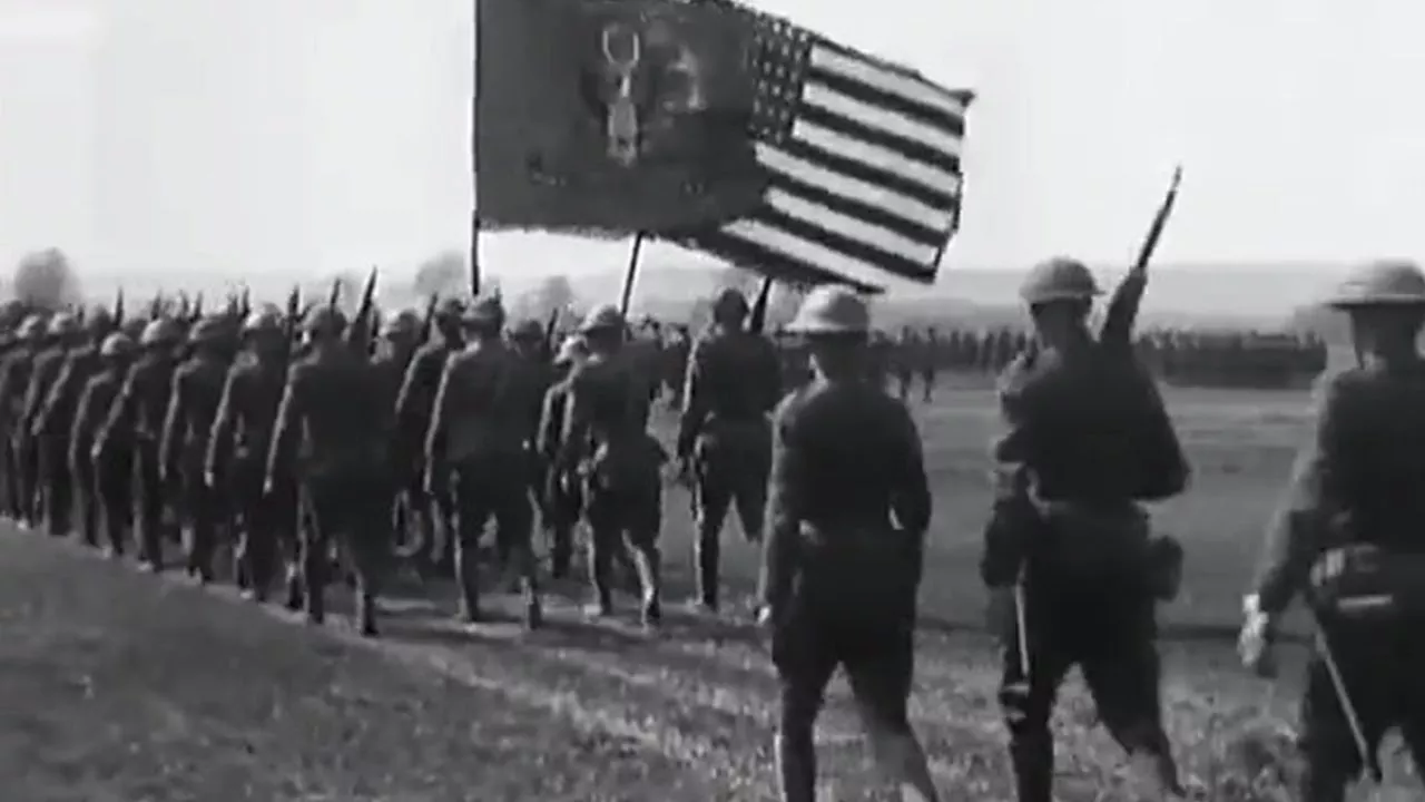 US Troops Enter WW1 | Timewatch | BBC Studios