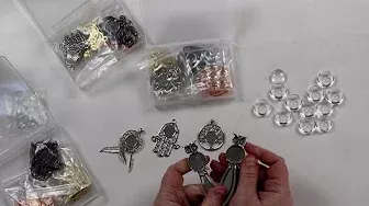 (396) TUTORIAL! Make Pendants with Acrylic Skins || Amazing Jewelry with Acrylic Pour Techniques
