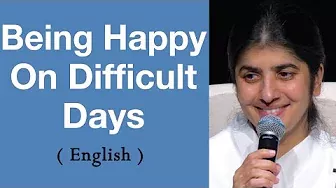 Being Happy On Difficult Days: Part 1: BK Shivani at Brisbane, Australia (English)