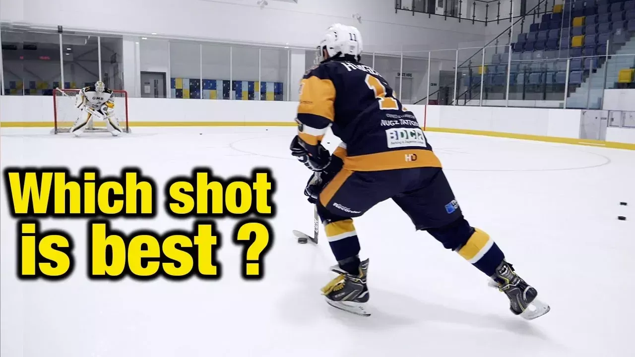 What is the best shot to use in hockey and why - Slap, Snap, wrist, backhand or onetimer?