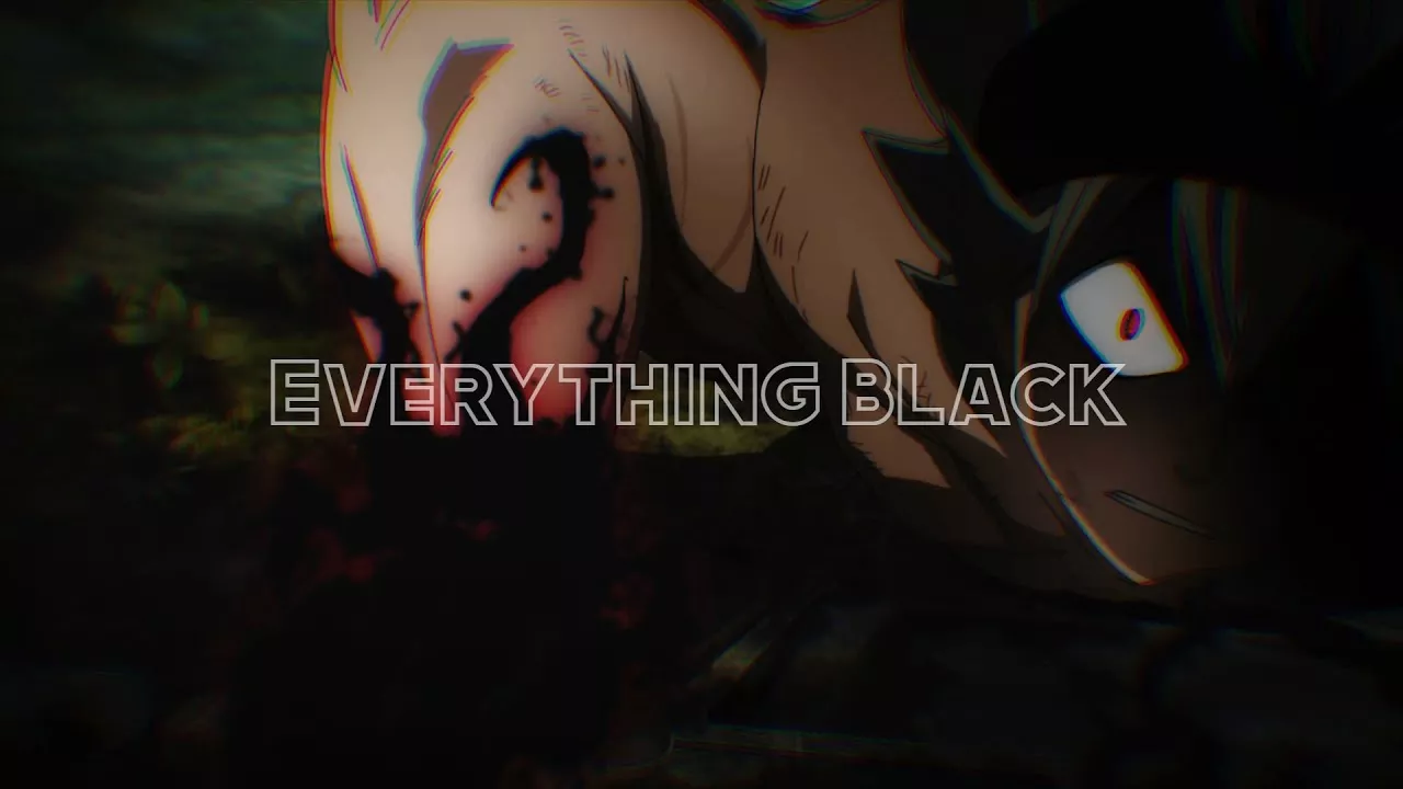 【﻿Ｅｖｅｒｙｔｈｉｎｇ　Ｂｌａｃｋ】- Demon Asta - Black Clover edit