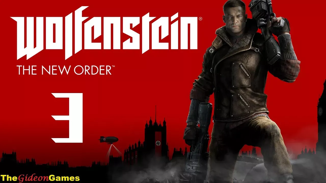 Прохождение Wolfenstein: The New Order (2014) HD - Часть 3 (Сталь. Кровь. Любовь.)