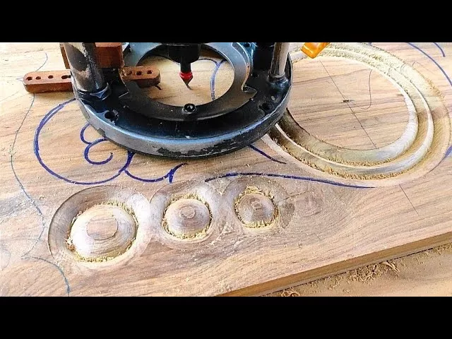 How to use A router || router skills and techniques by pvj wood carving
