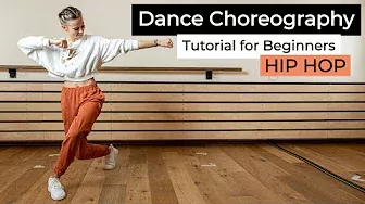 HIP HOP Dance Choreography Tutorial for Beginners - Free Dance Class at Home