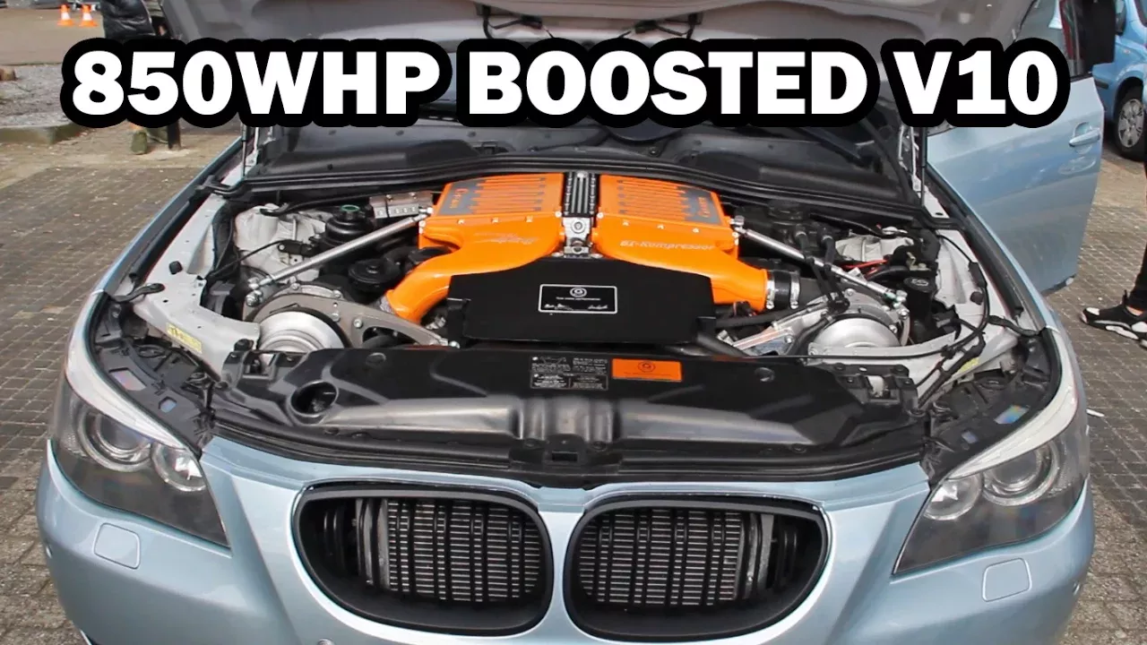 850HP BMW M5 G-Power Hurricane RR (Start Up, Revs + Accelerations)