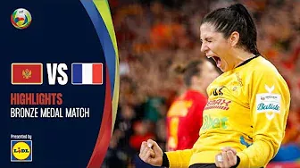 Montenegro vs France | Highlights | Bronze medal match | Women’s EHF EURO 2022