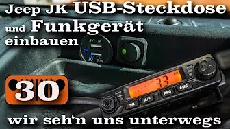 USB-Steckdose und Funkgerät im Microcamper | AusbauVlog 30 | wirsehnunsunterwegs.de