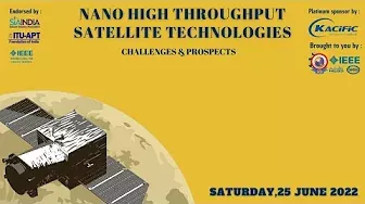 International Webinar on Nano High Throughput Satellite 2022-06-25 08:19